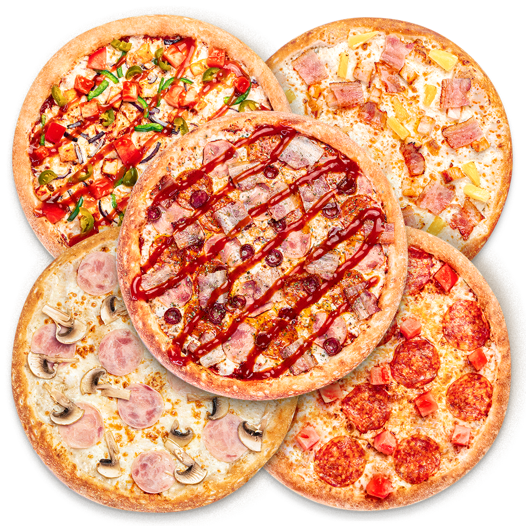 Imagem principal de pizzas